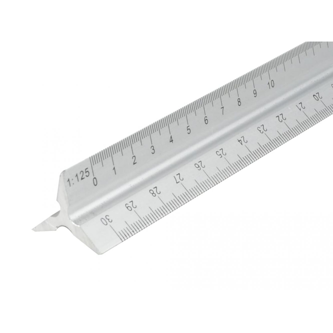 Aluminium Triangle Scale Rule 300mm FAIRULETRI