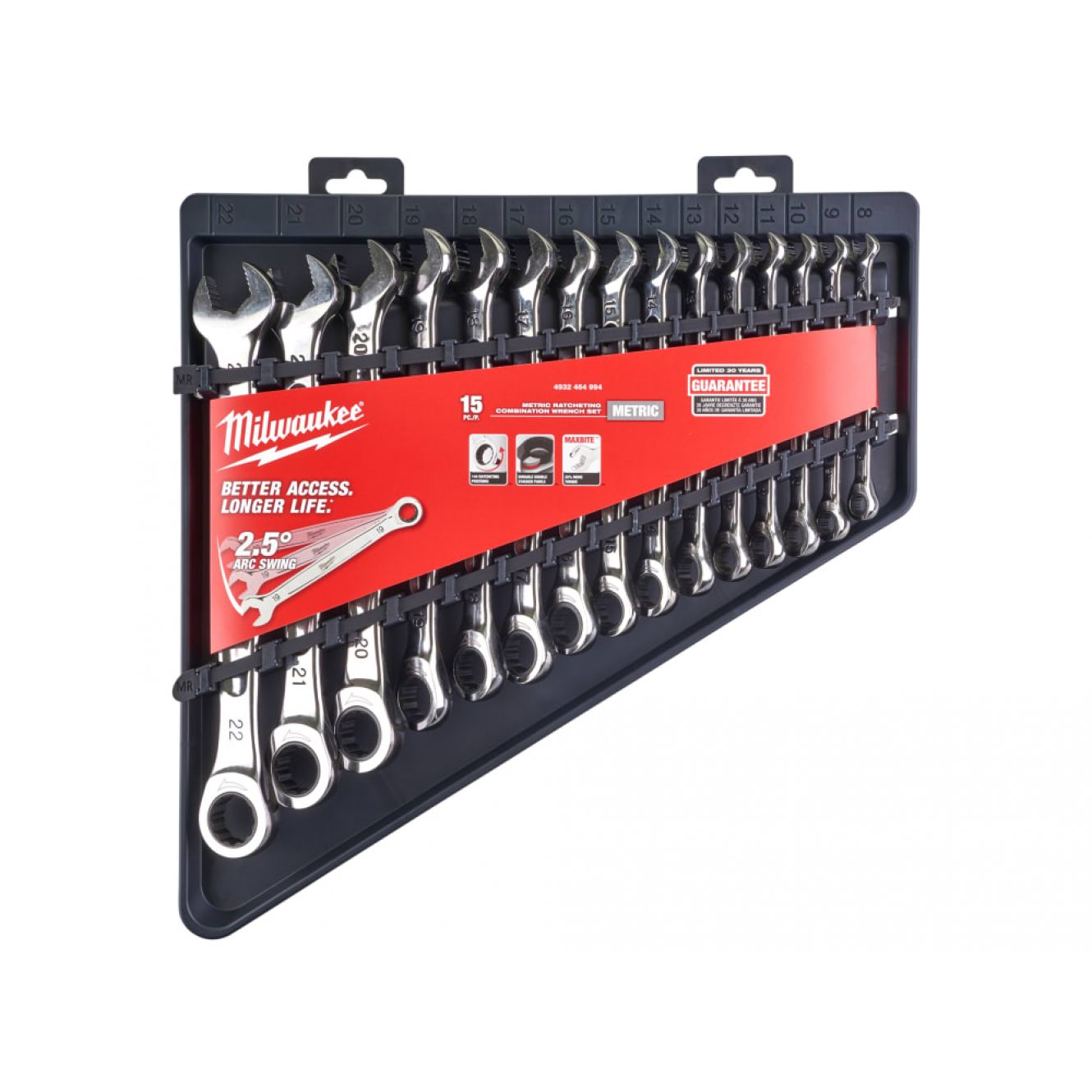 MAX BITE™ Ratcheting Combination Spanners