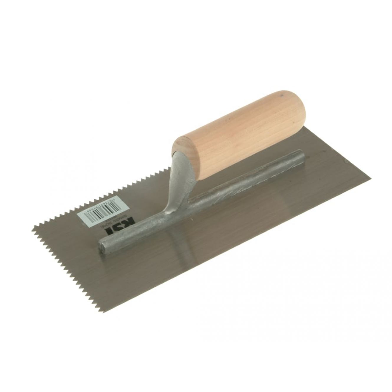Notched Trowel 5mm V Notches Wooden Handle 11 x 4.1/2in RST153DT