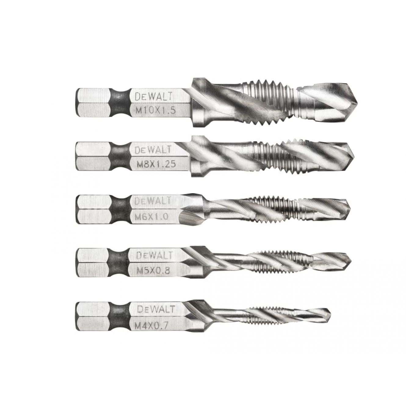 DT50060 Impact Ready Drill Tap Set, 5 Piece DEWDT50060QZ