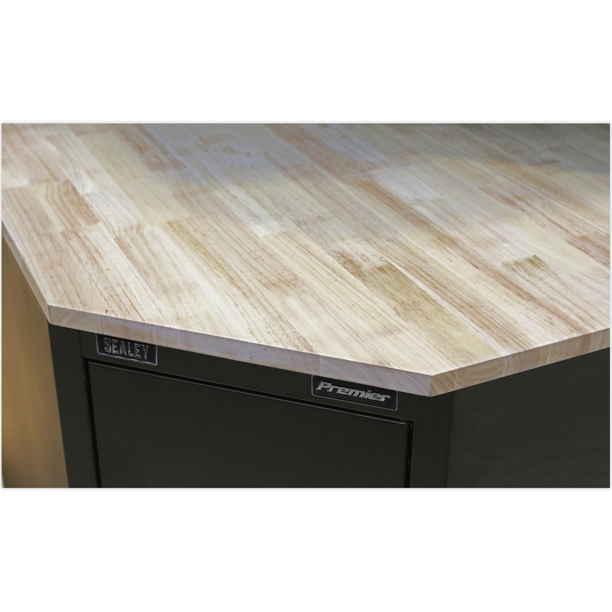 Hardwood Corner Worktop 930mm APMS18