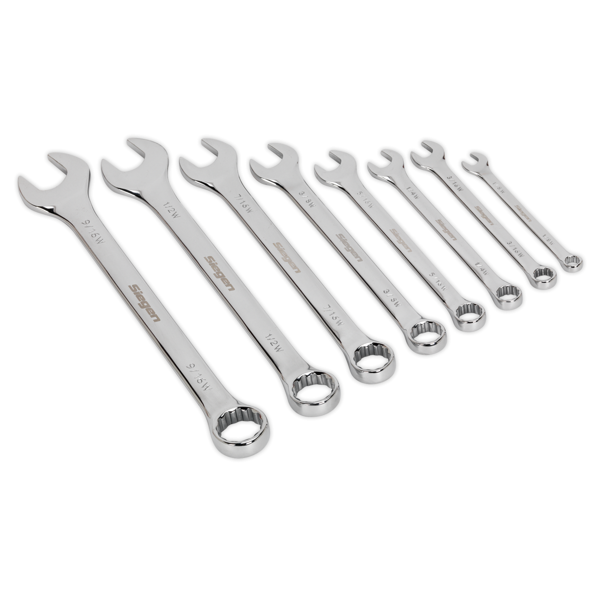 Combination Spanner Set 8pc Whitworth S0870
