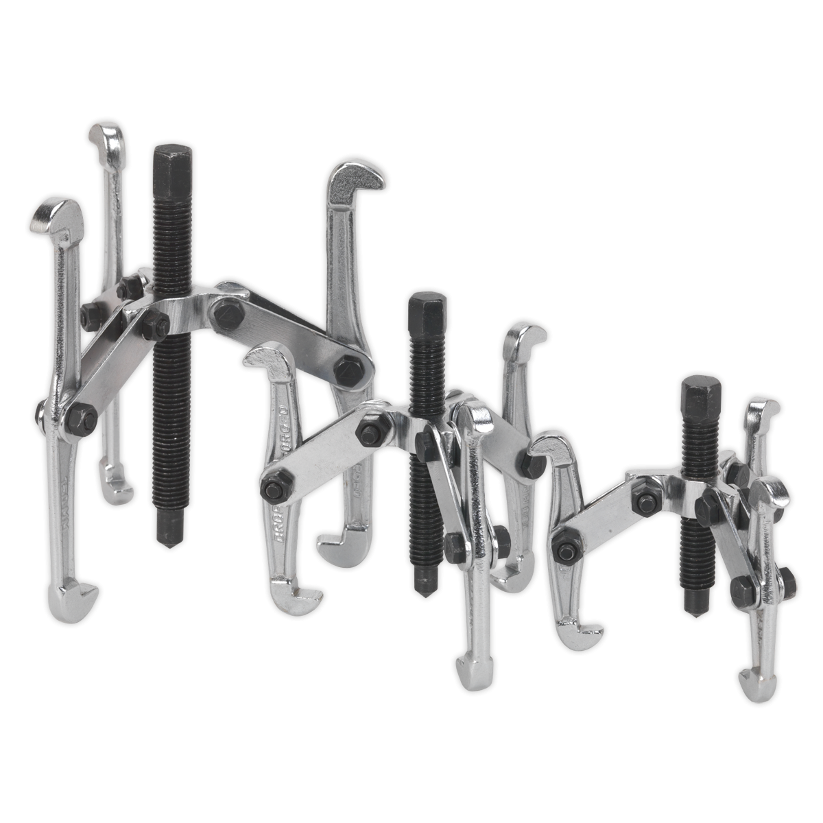 Triple Leg Gear Reversible Puller Set 3pc VS77