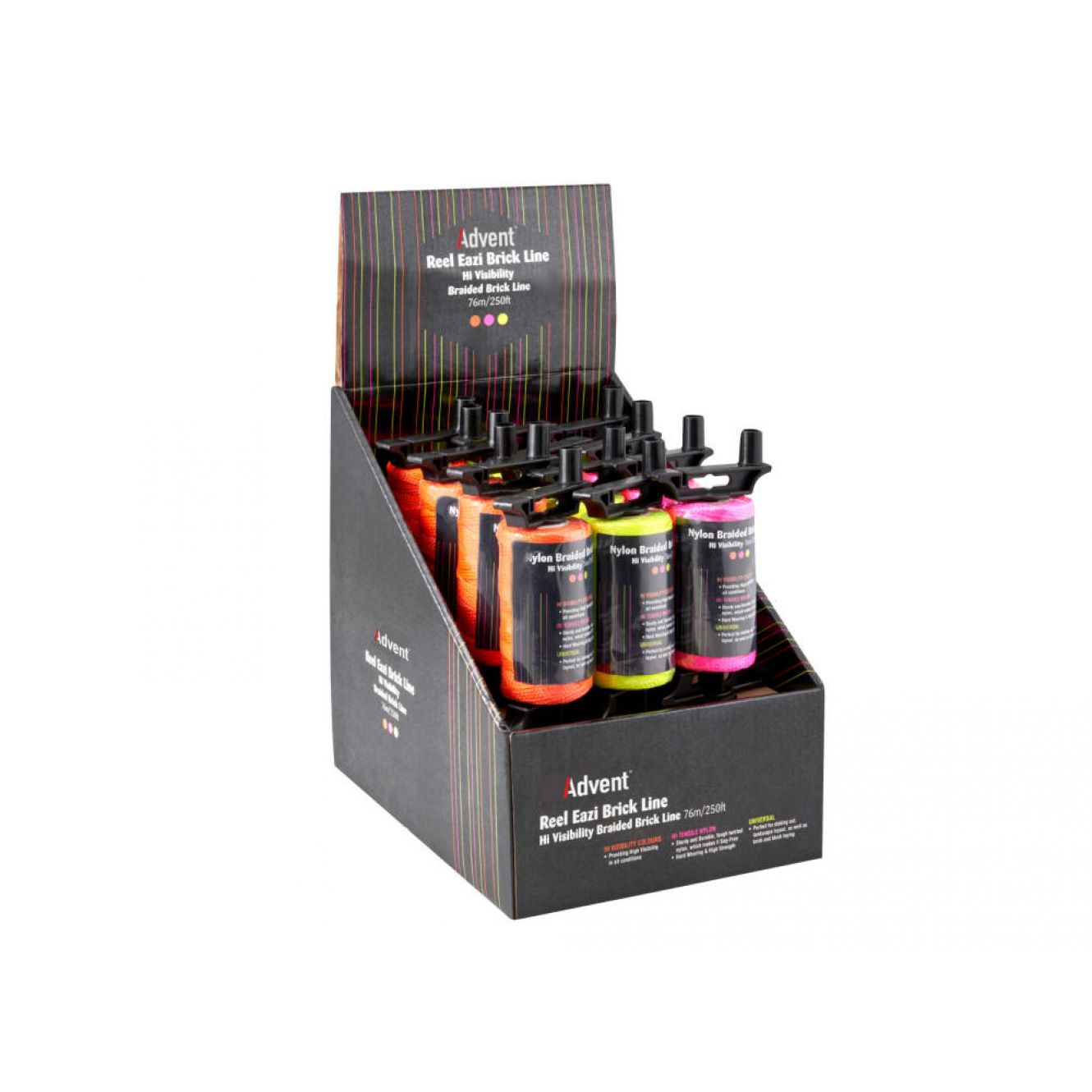 Reel Eazi Brick Line Display Box of 12 ADVRELBLD12