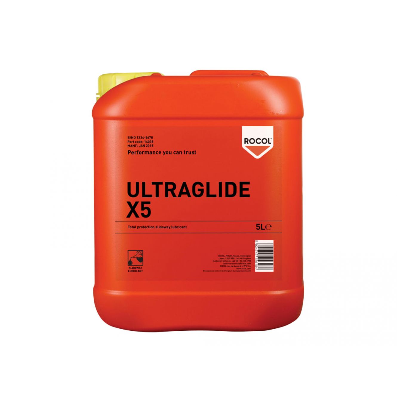 ULTRAGLIDE X5 Lubricant 5 litre ROC52086