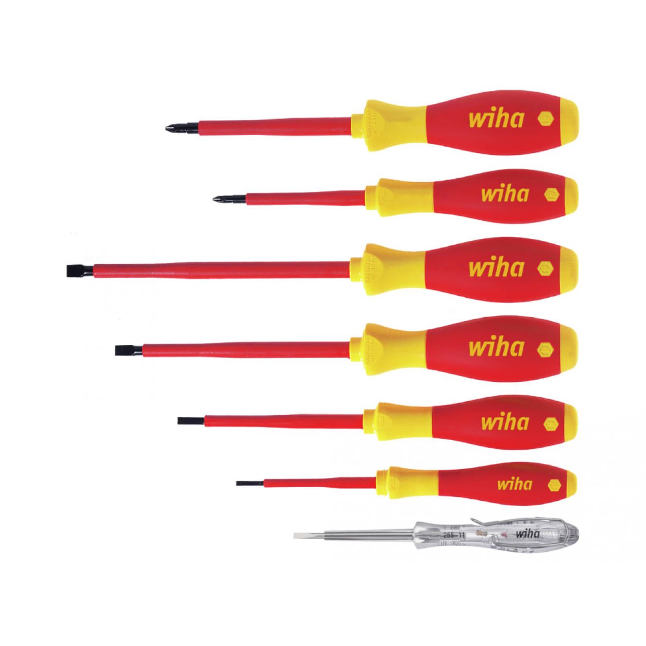 SoftFinish® electric SL/PH Screwdriver Set, 7 Piece WHA00834
