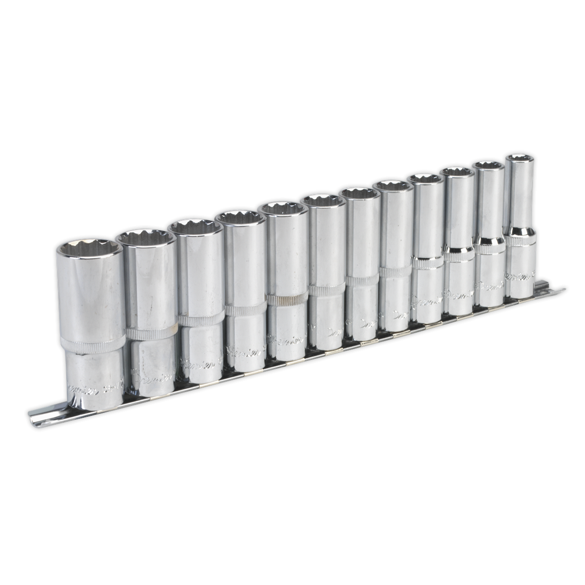 Socket Set 12pc 1/2"Sq Drive 12pt Deep WallDrive® Metric AK2685