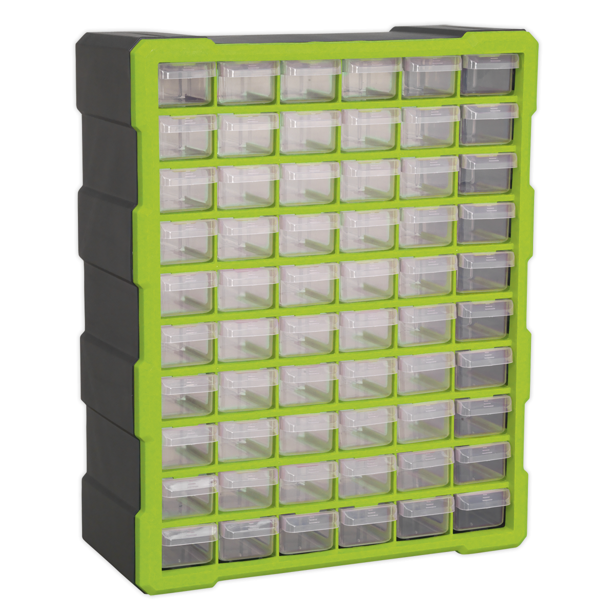 Cabinet Box 60 Drawer - Hi-Vis Green/Black APDC60HV