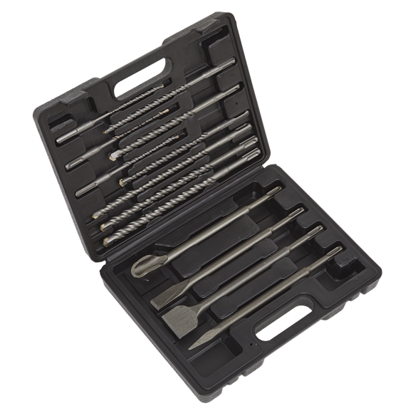 SDS Plus Drill Bit & Chisel Set 13pc WDCS