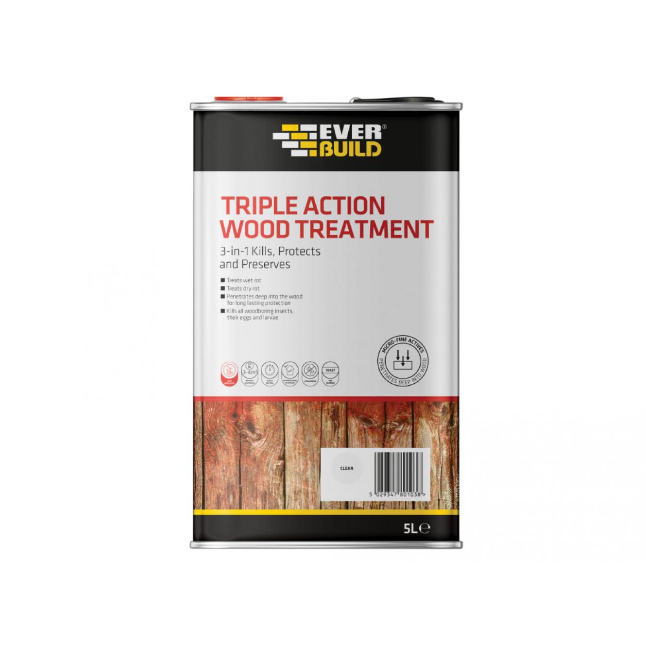 Triple Action Wood Treatment