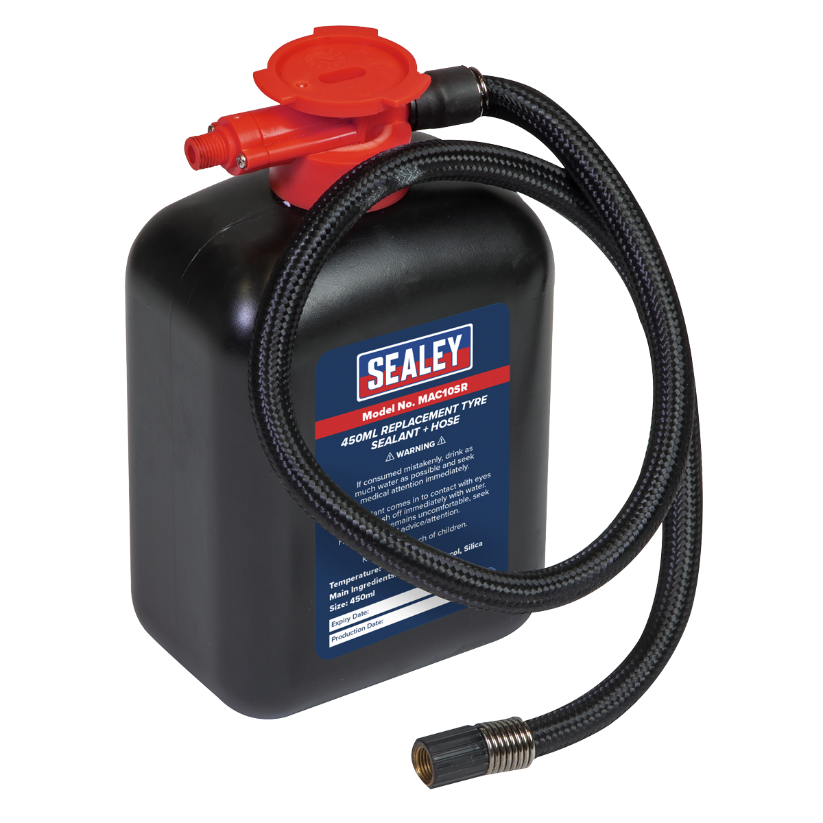 Replacement Tyre Sealant 450ml & Hose MAC10SR