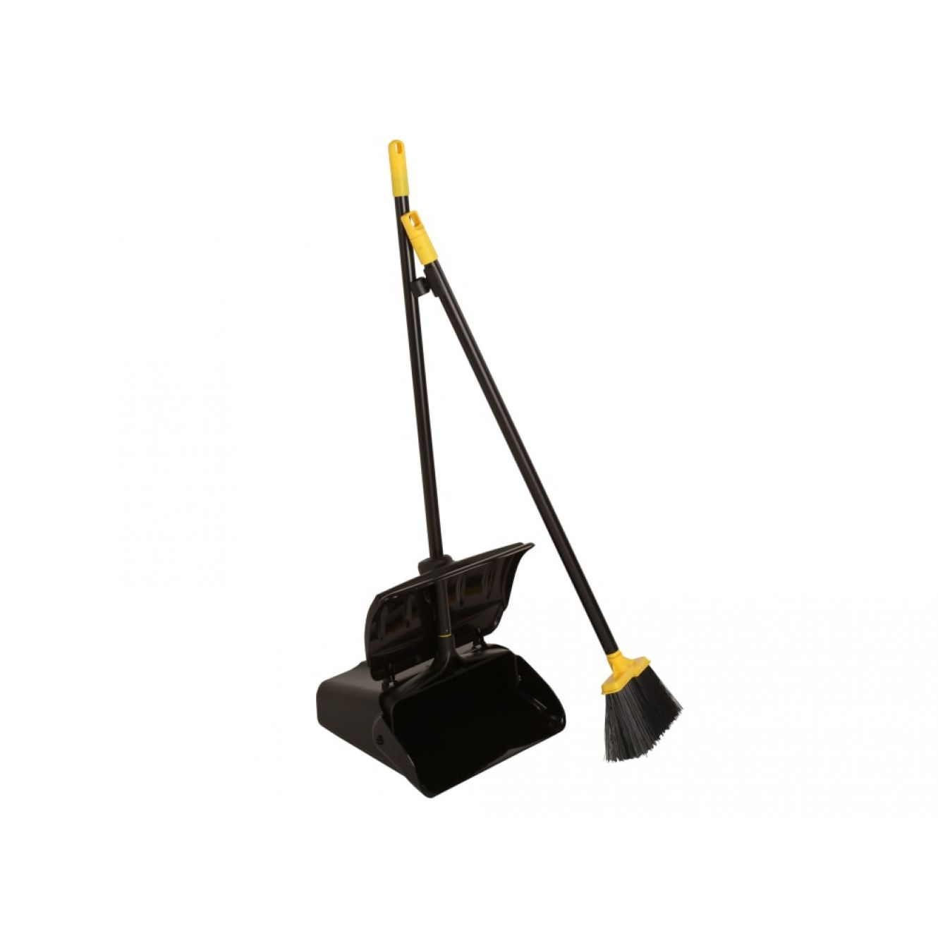 Heavy-duty Long Handled Dustpan and Brush Set BDZHDLPBSET