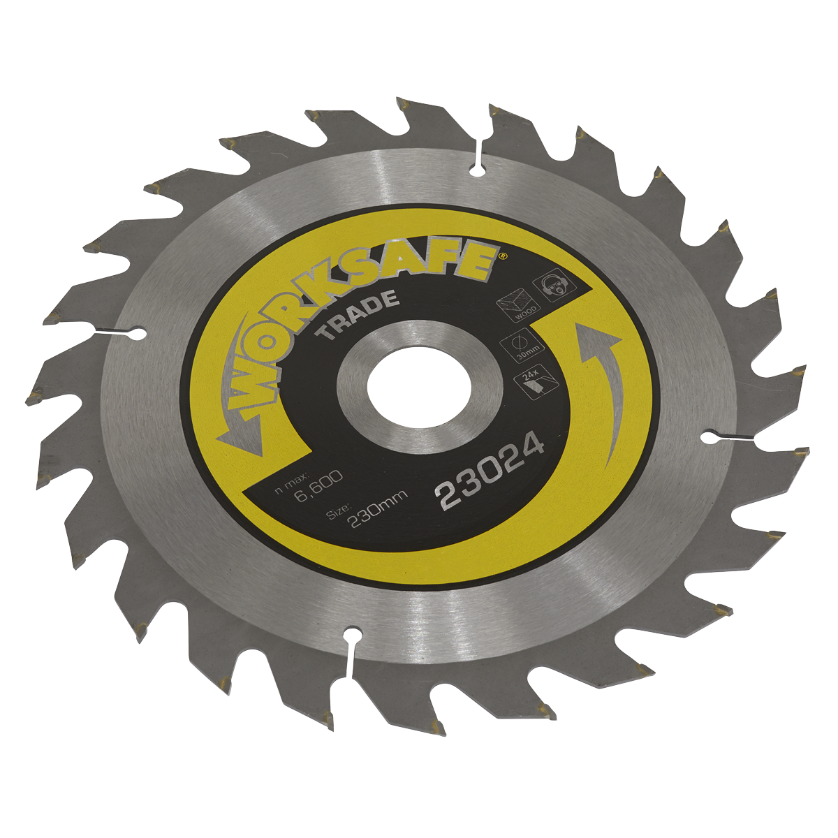Trade Circular Saw Blade Ø230 x 30mm - 24tpu TS23024