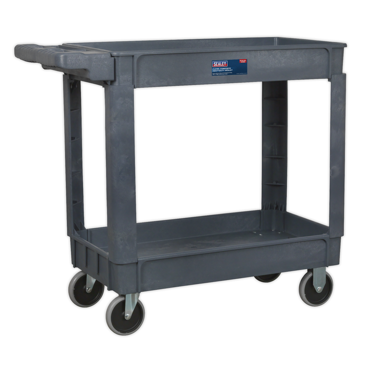 Trolley 2-Level Composite Heavy-Duty CX202