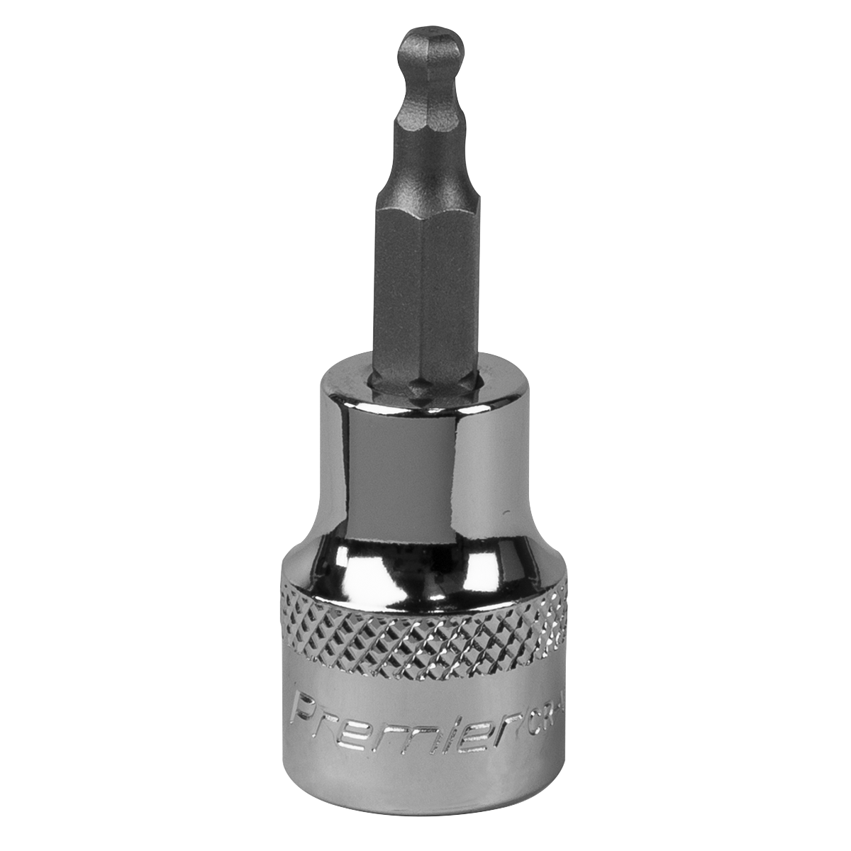 Ball-End Hex Socket Bit 4mm 3/8"Sq Drive SBBH002