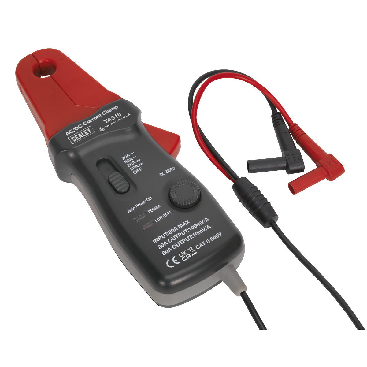 Current Clamp 20A/80A AC/DC - 12mm TA310
