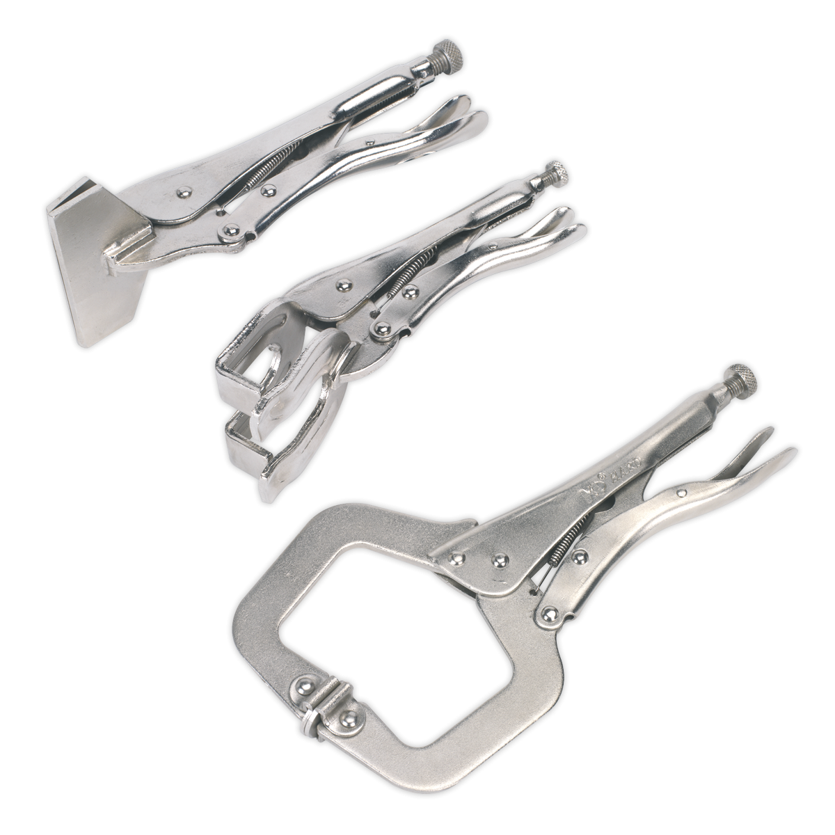 'C' Clamp & Welding Clamp Set 3pc AK67