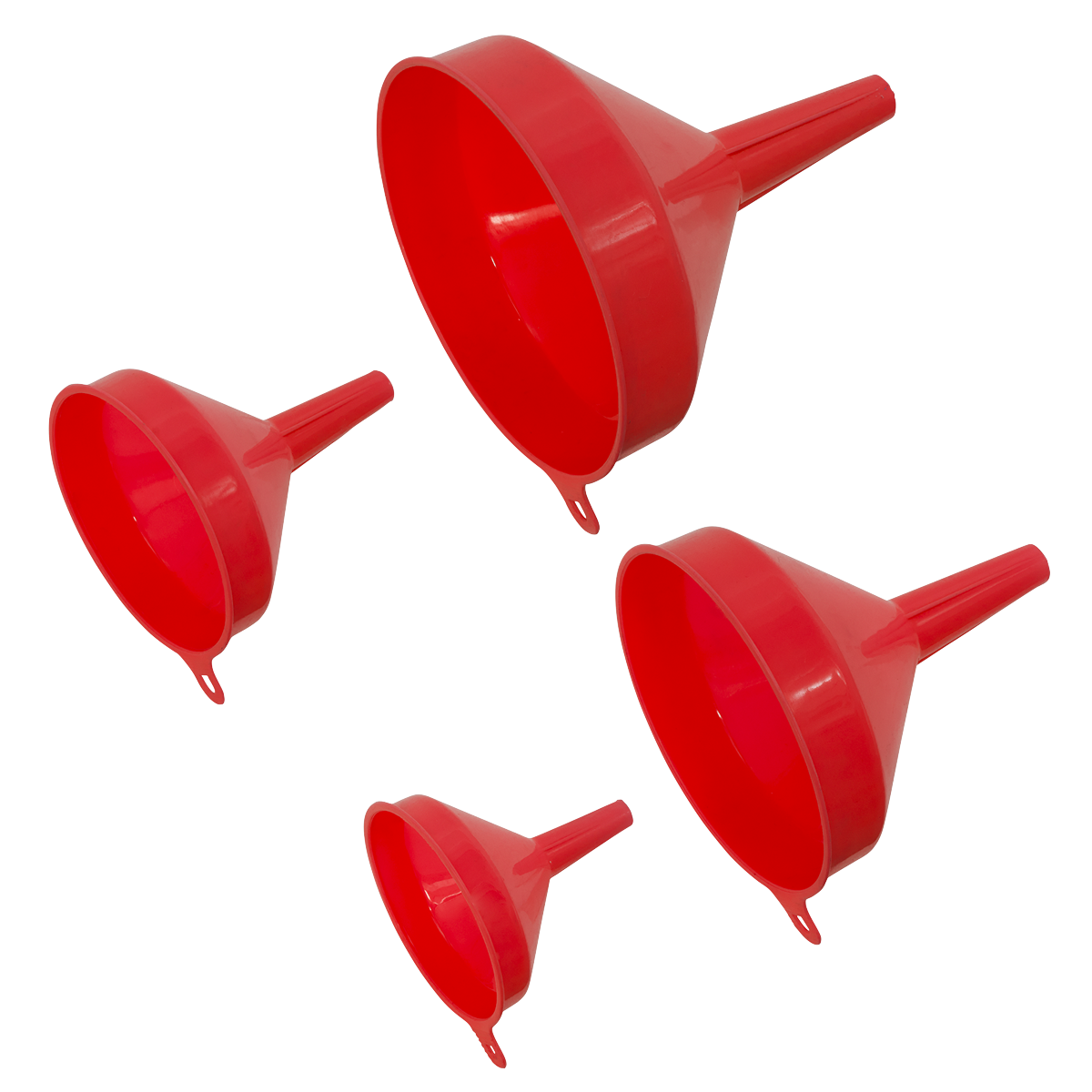 Funnel Set 4pc Economy Fixed Spout F94