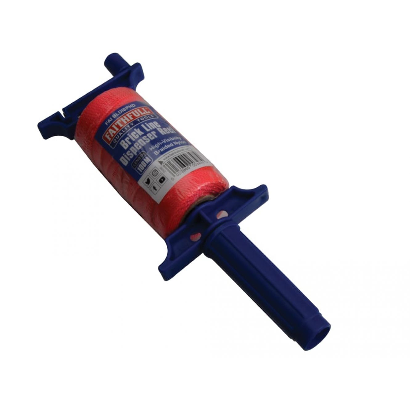 Brick Line Dispenser Reel with Hi-Vis Line 100m (330ft) FAIBLDISPHD
