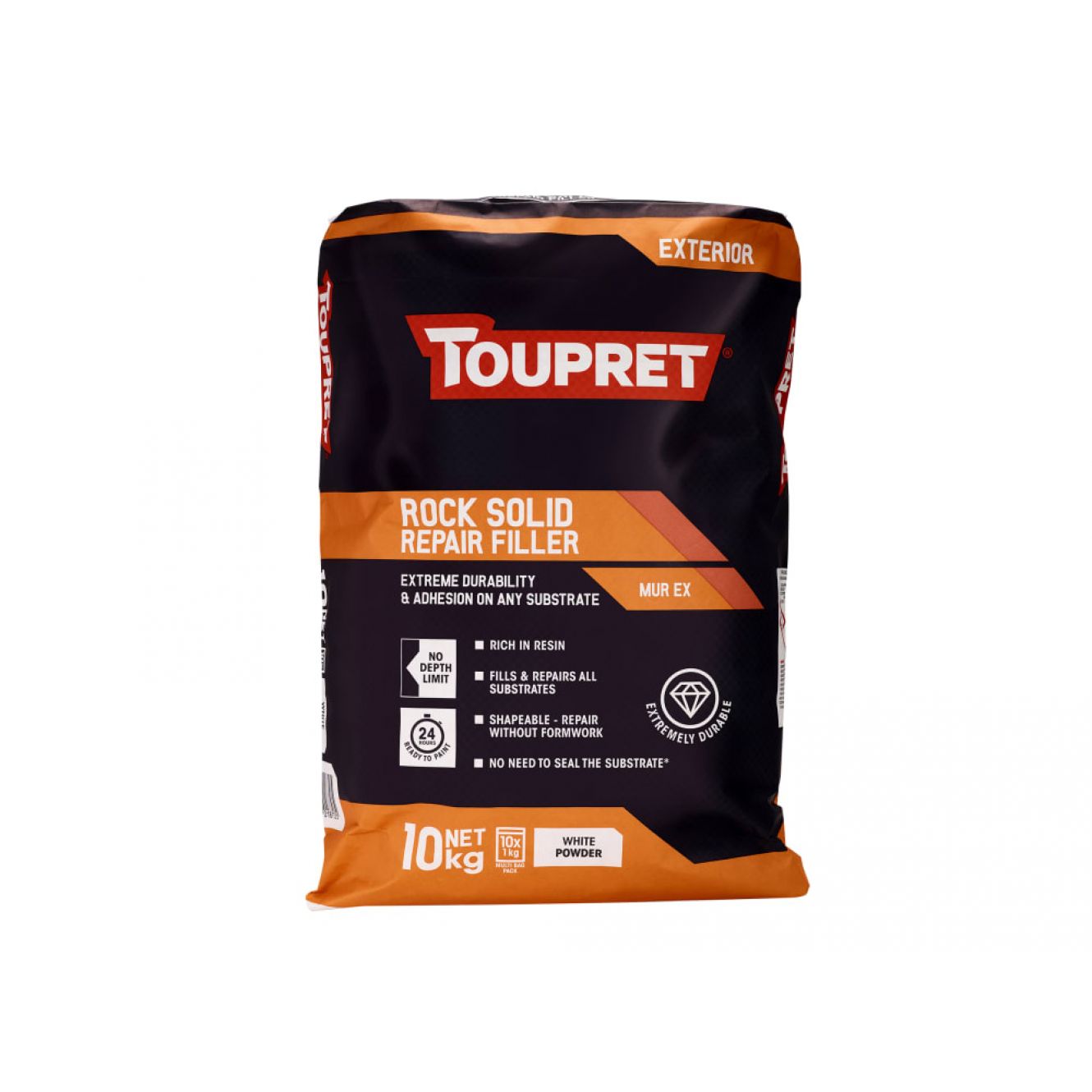 Rock Solid Repair Filler 10kg TOUTTMUX01