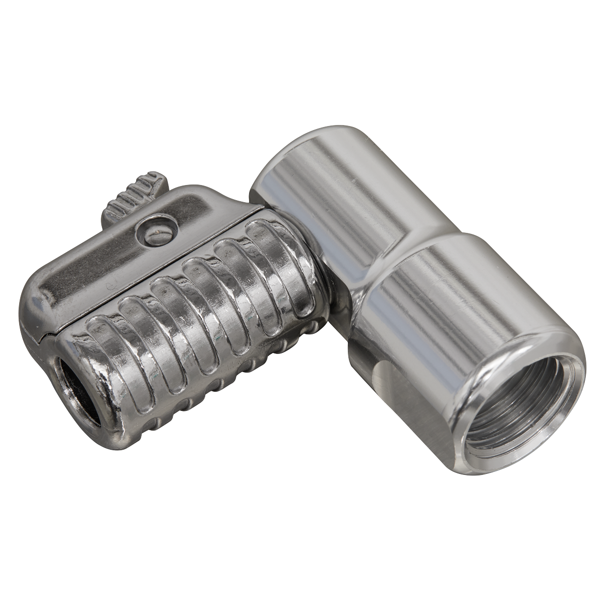 90° Angled Swivel Tyre Inflator Clip-On Connector 1/4"BSP(F) PCL6A