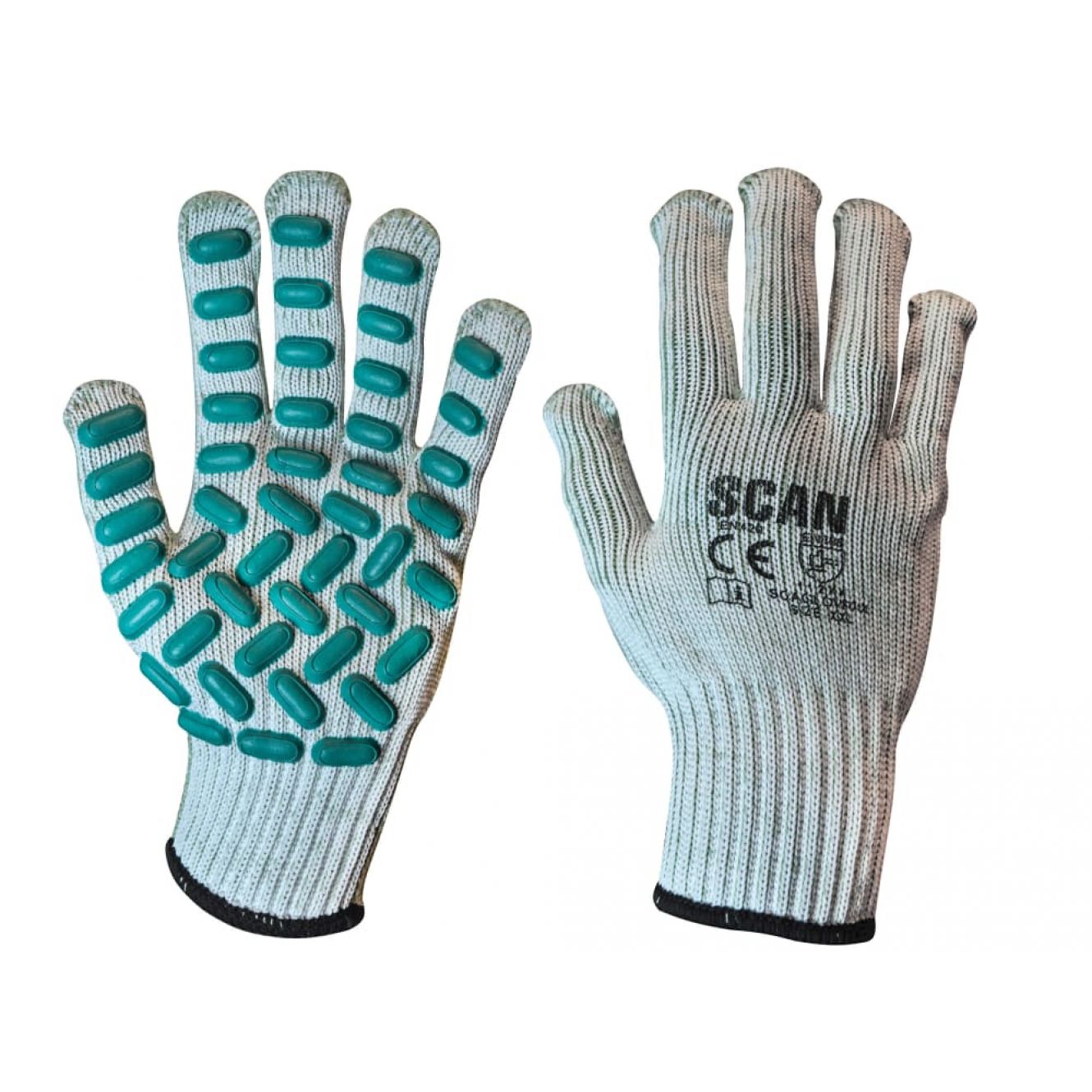 Vibration Resistant Latex Foam Gloves