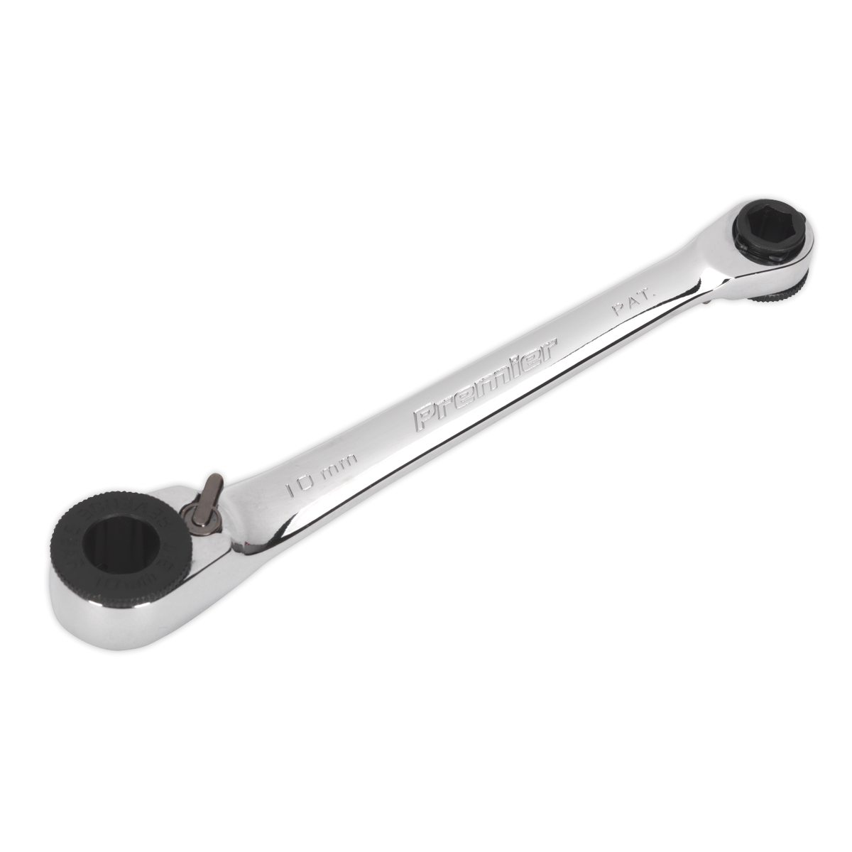 Ratchet Spanner Reversible 1/4"Hex x 10mm Hex AK6968