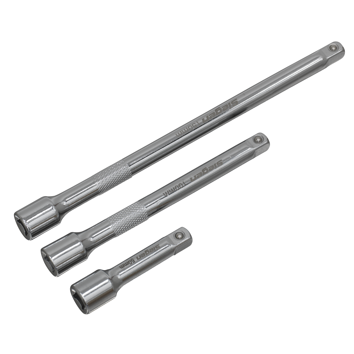 Extension Bar Set 3pc 1/4"Sq Drive S0718