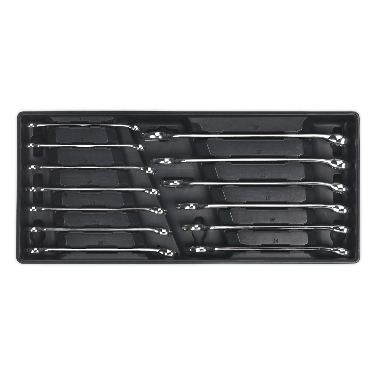 Tool Tray with Combination Spanner Set 13pc Metric TBT01