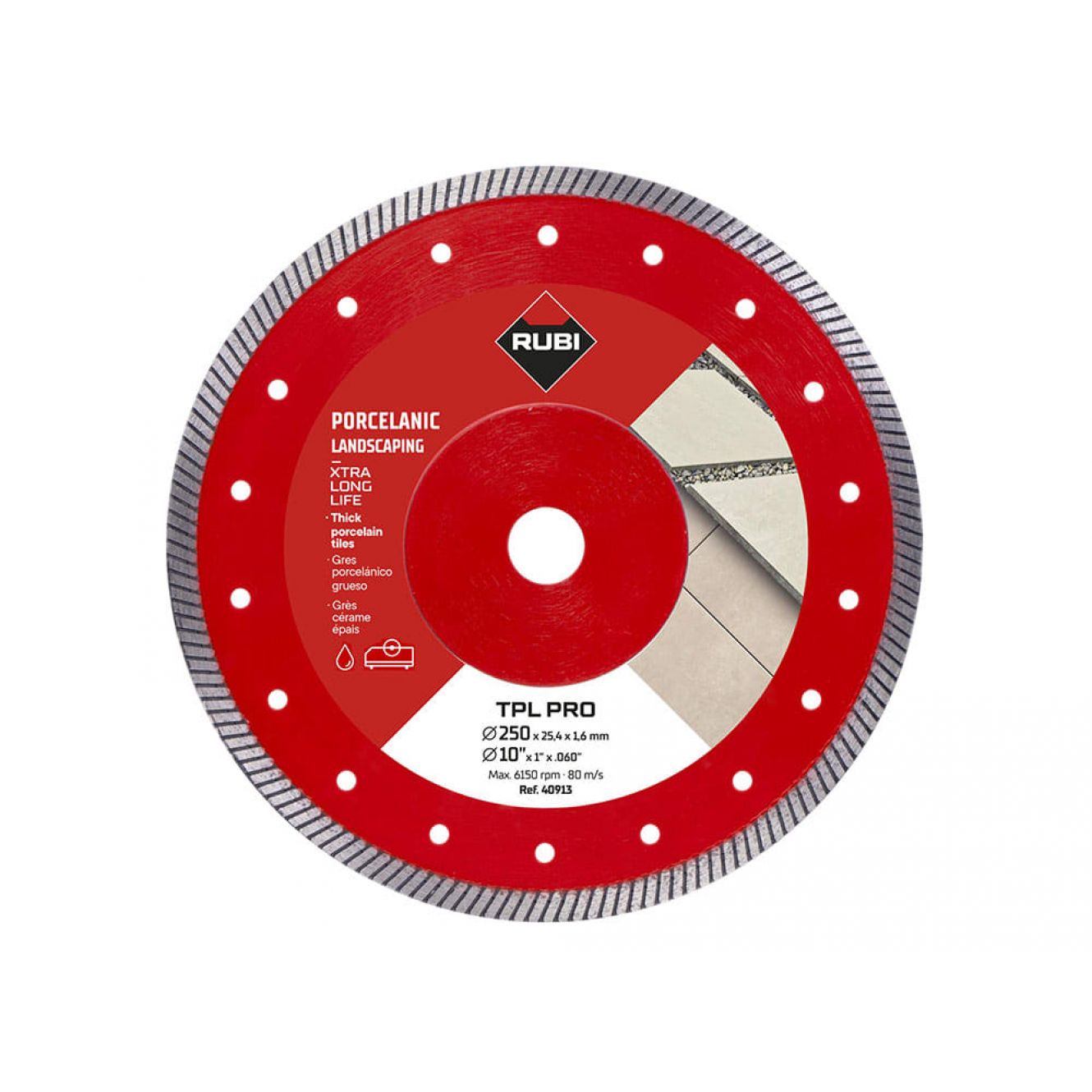 TPL 250 EXT Pro Diamond Blade 250mm RUB40913