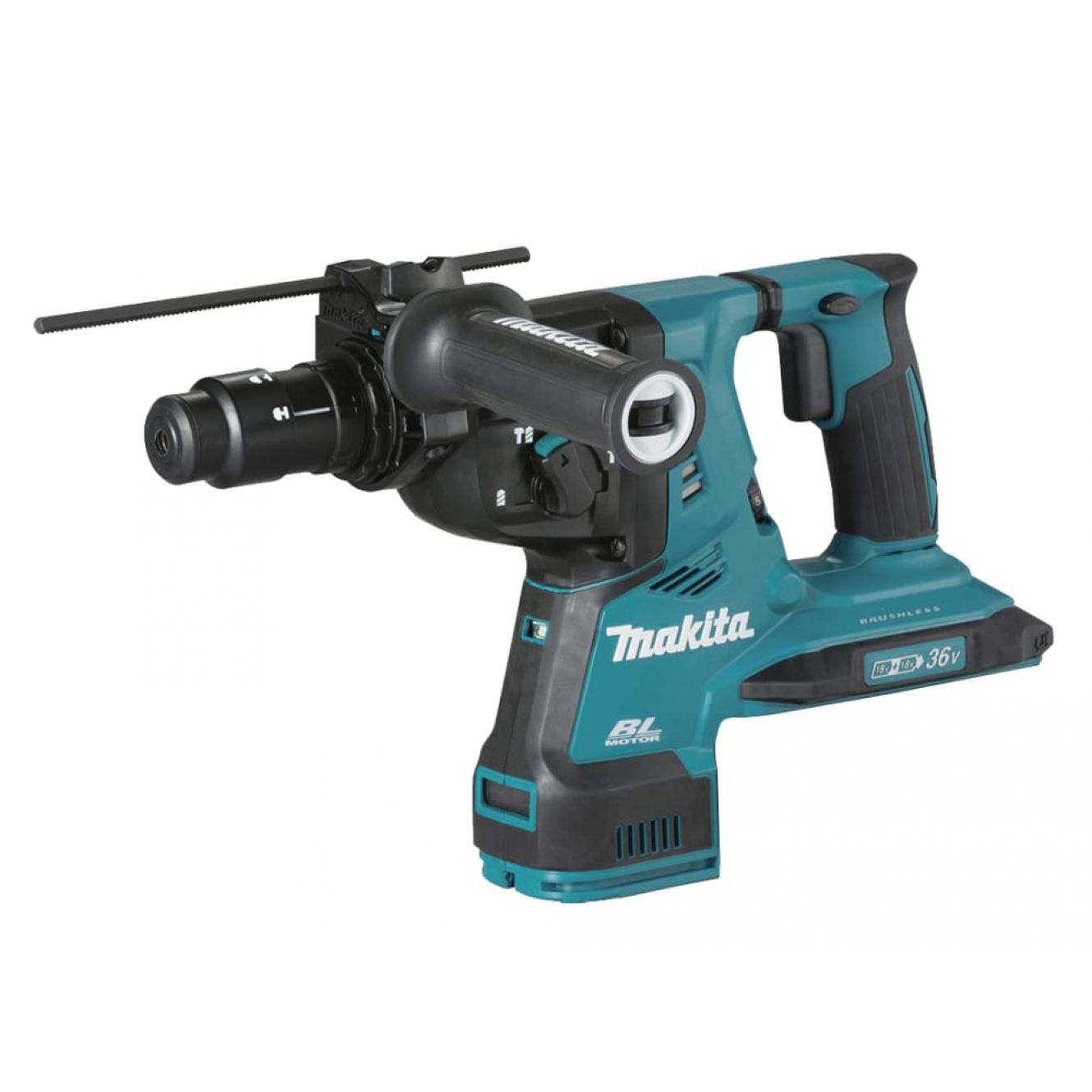 DHR281ZJ BL LXT Rotary Hammer + QCC 36V (2 x 18V) Bare Unit MAKDHR281ZJ