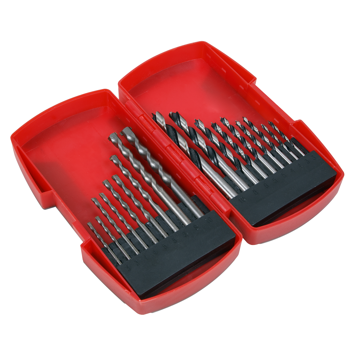 Wood/Masonry Drill Bit Set 18pc AK3718MW