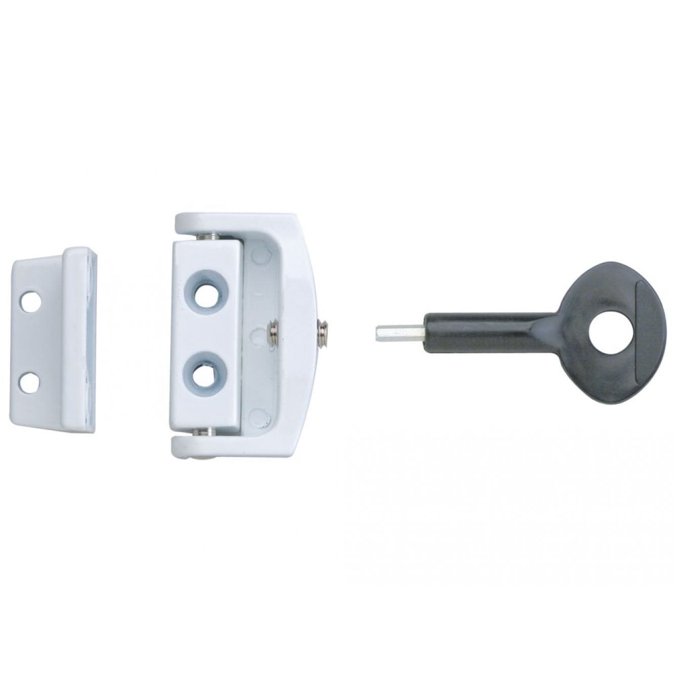 P113 Toggle Window Lock White (Pack 2) YALP2P113WE