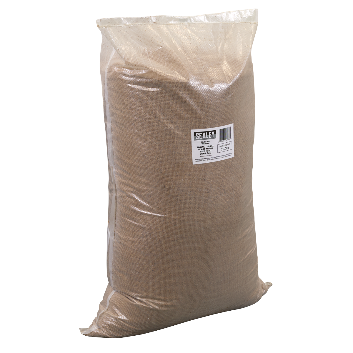 Walnut Shell Blast Media - Size 16/30 - 25kg Bag WS25KG