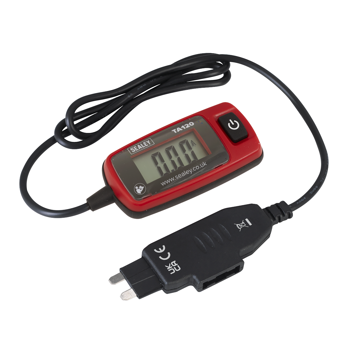 Automotive Current Tester 20A - Standard Blade Fuse TA120