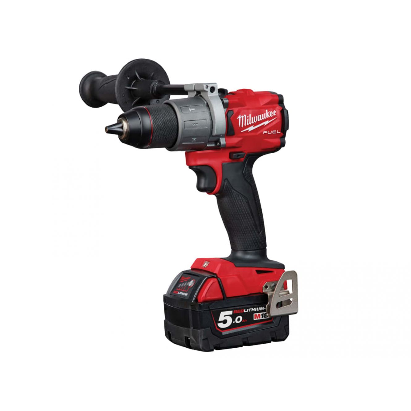 M18 FPD2-502X FUEL™ Combi Drill 18V 2 x 5.0Ah Li-ion MILM18FPD25X