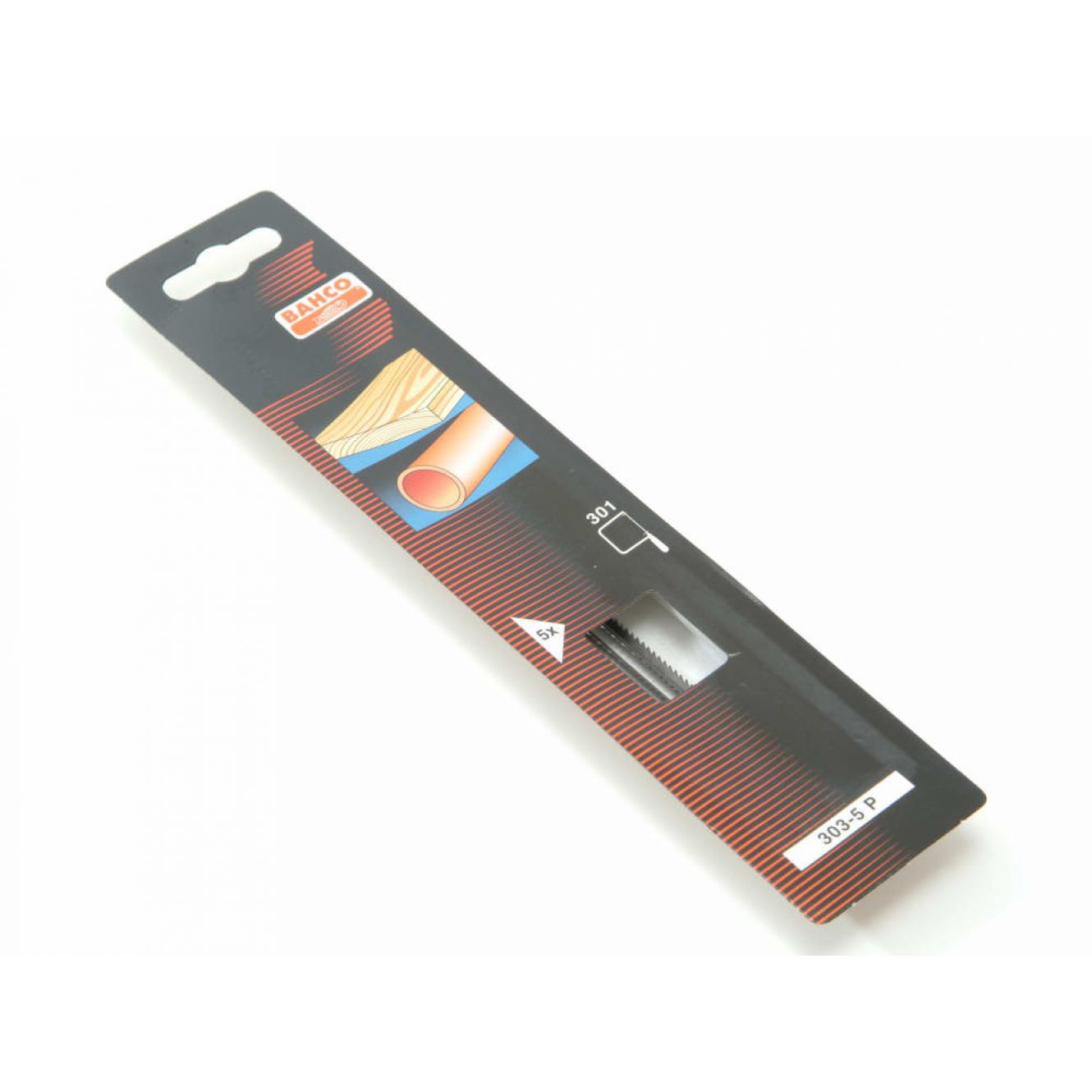 303-5P Coping Saw Blades 165mm (6.1/2in) 14 TPI (Pack 5) BAH3035P