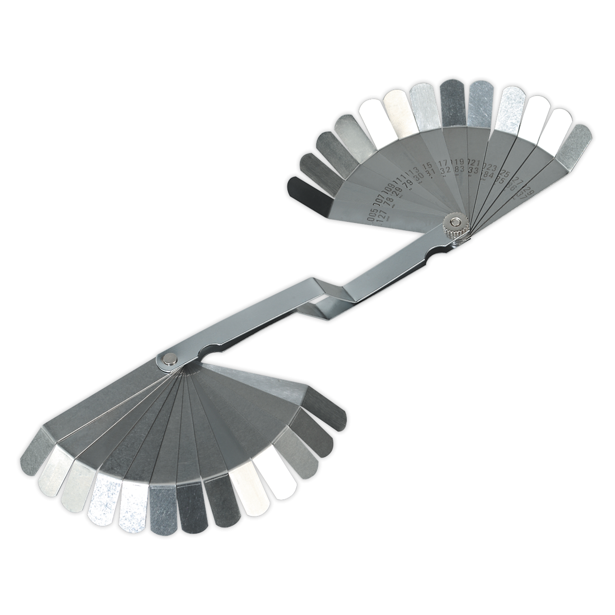 Feeler Gauge 26 Blade Offset - Dual Marked S0515