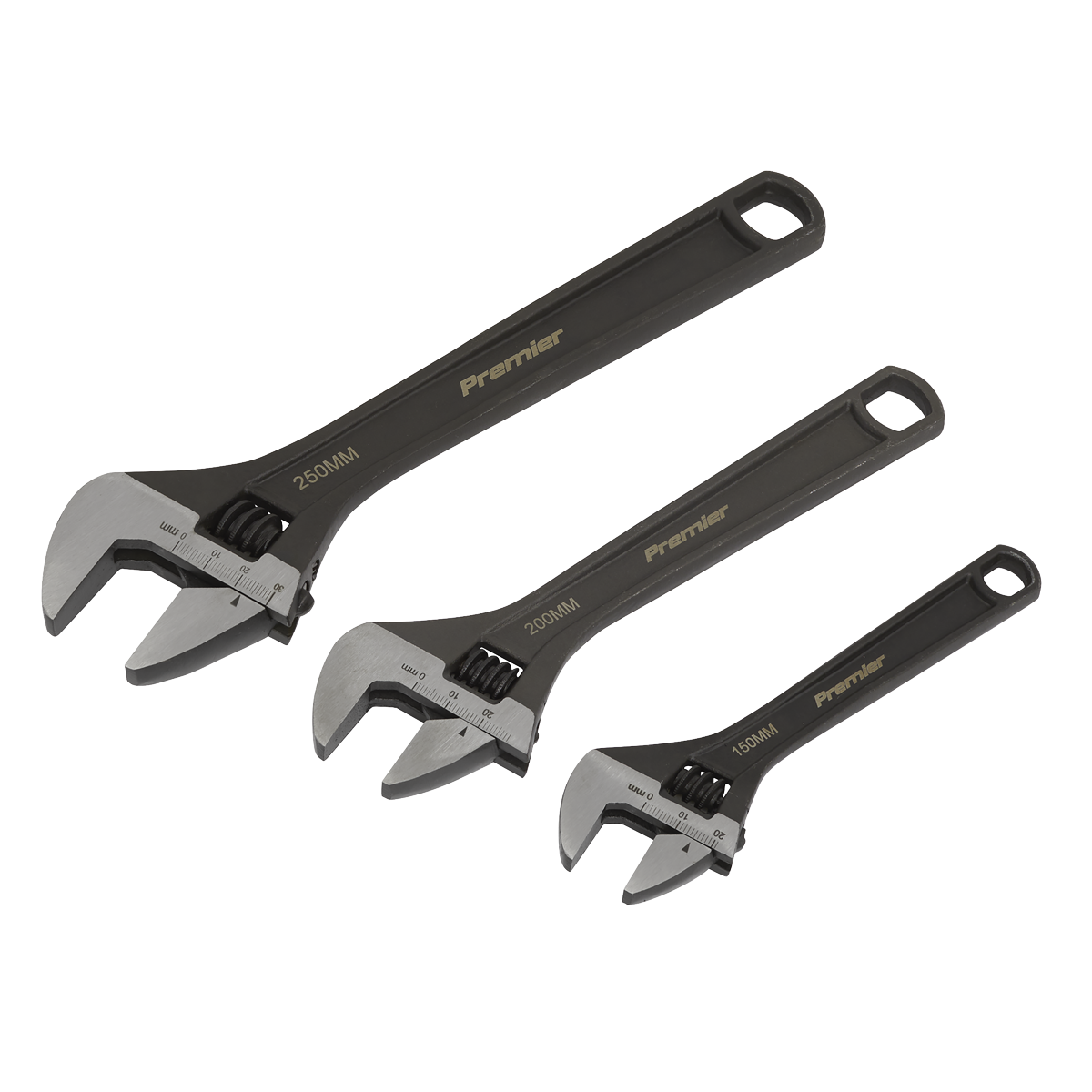 Adjustable Wrench Set 3pc AK607