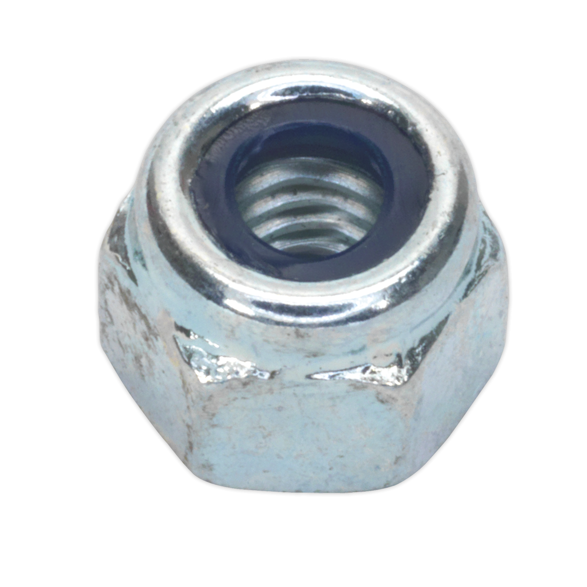 Nylon Locknut M5 Zinc Pack of 100 NLN5