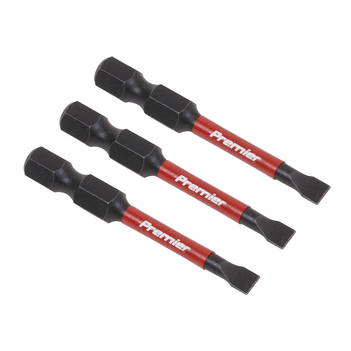 Slotted 4.5mm Impact Power Tool Bits 50mm - 3pc AK8226