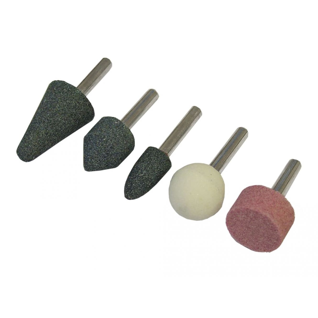 Mounted Grinding Stones Set, 5 Piece FAIGWSET5