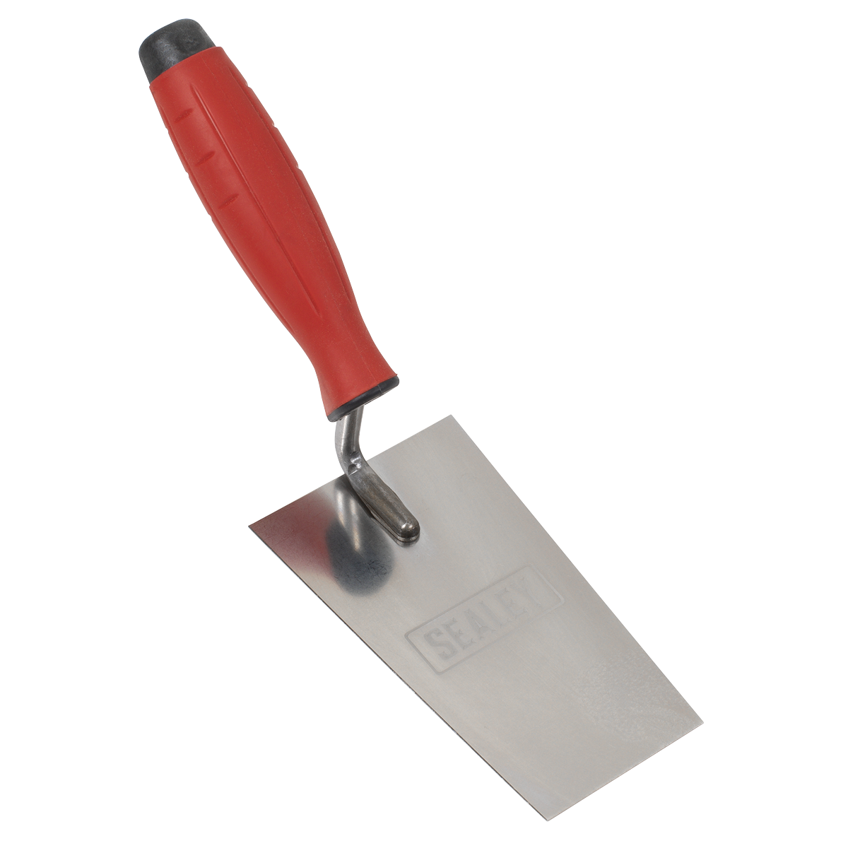 Stainless Steel Filler Trowel - Rubber Handle - 140mm T1208