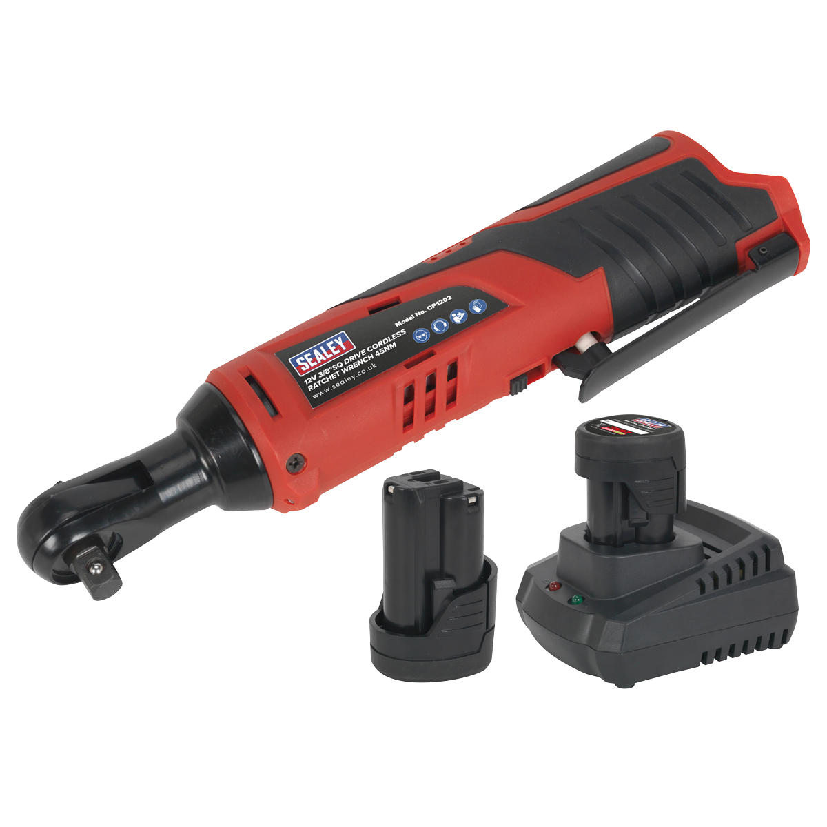 Ratchet Wrench Kit 3/8"Sq Drive 12V SV12 Series - 2 Batteries CP1202KIT