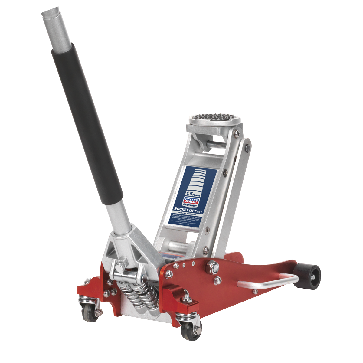 Trolley Jack 1.5 Tonne Low Profile Aluminium Rocket Lift RJA1550