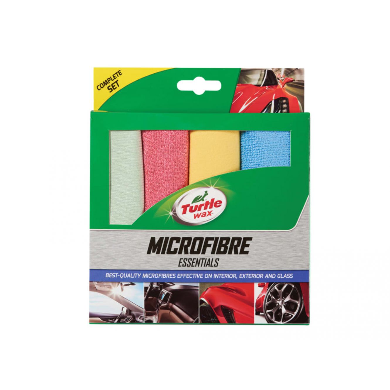 Essential Microfibre Cloths (Pack of 4) TWX9314