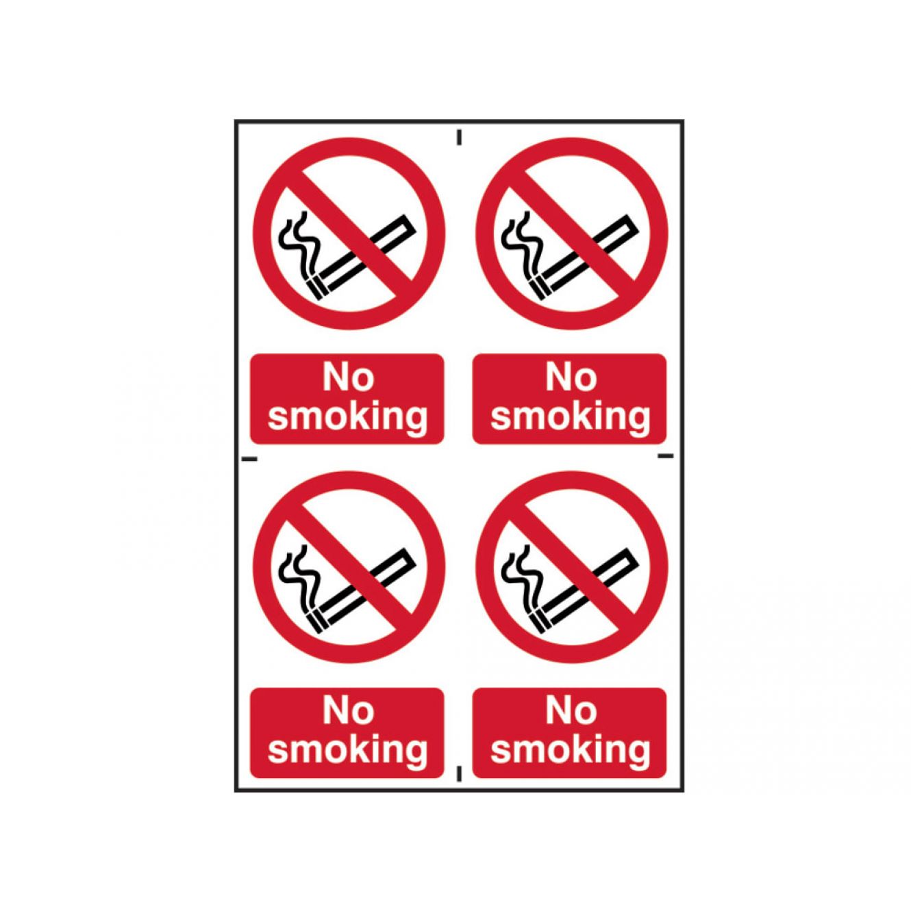 No Smoking - PVC 200 x 300mm SCA0552