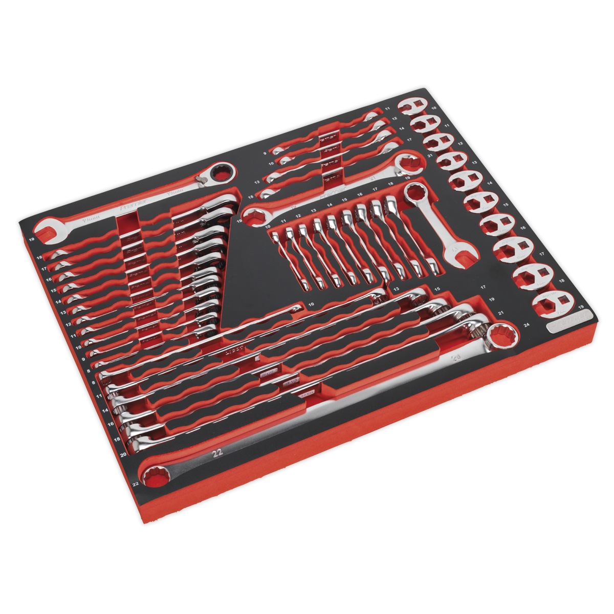 Tool Tray with Specialised Spanner Set 44pc TBTP11