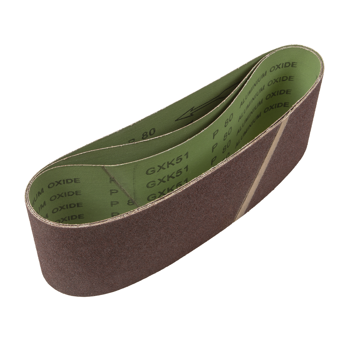 Sanding Belt 100 x 610mm 80Grit - Pack of 3 CB16180/3