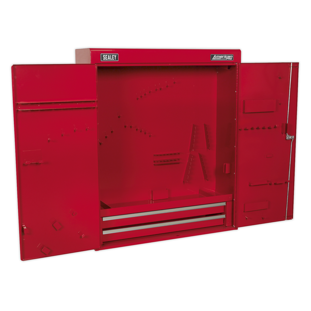 Wall Mounting Tool Cabinet with 2 Drawers APW750